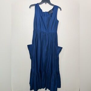Love Binetti navy cotton dress size S